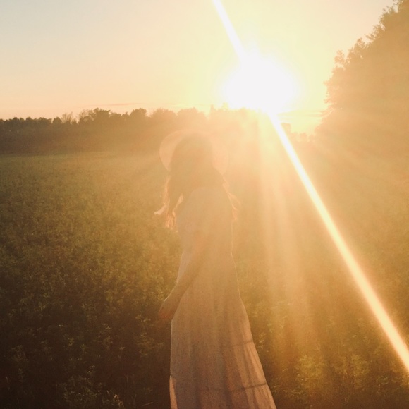 'Hope' Cream Maxi Dress - Picture 7 of 7